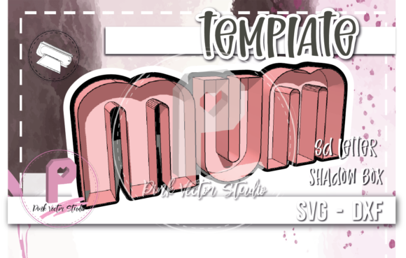 3D Letters Shadow Box Mum: A Designer's Review