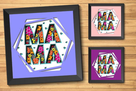 3D MAMA Shadow Box: 3D SVG for Editorial Design
