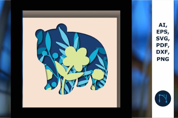 3D SVG Bear Shadow Box: A Designer’s Review
