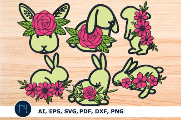 3D SVG Paper Flowers: Multilayer Bunny Bundle Review