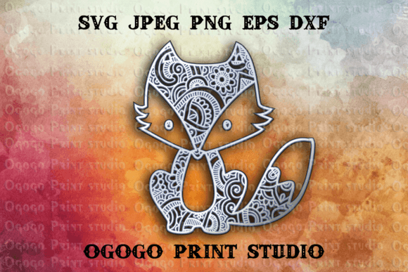 Fox Svg: 3D SVG Shapes for Editorial Design