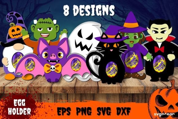 Halloween Egg Holder: A Designer’s Embroidery Review