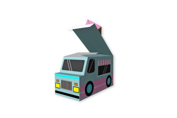 Ice Truck Favor: A Designer’s 3D Papercraft Review