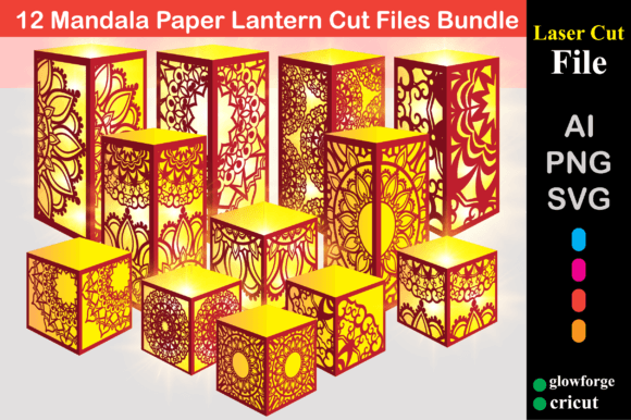 Mandala Paper Lantern Cut Files Bundle Review