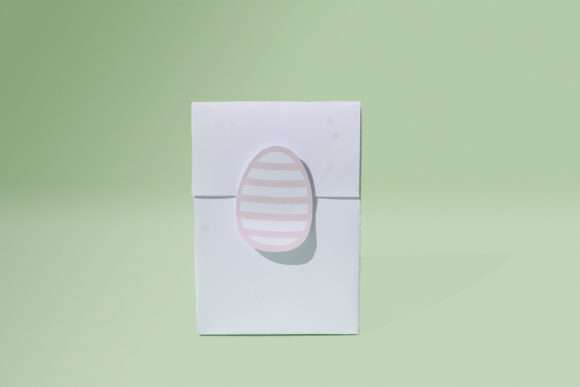 Treat Box - Egg 3D SVG for Gift Boxes