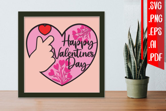 Valentine Layered Papercut 4 SVG Review